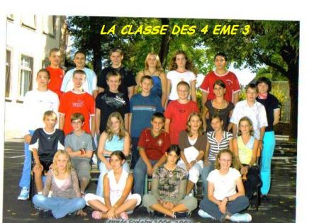 la classe des 4 eme 3